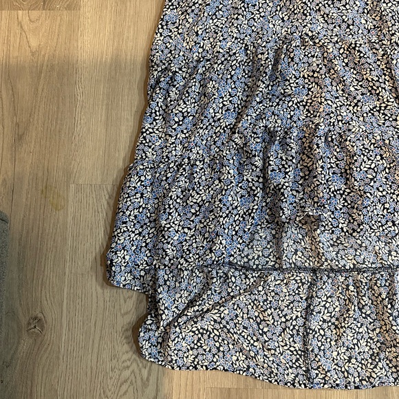 Blue High Low Skirt - Picture 3 of 3